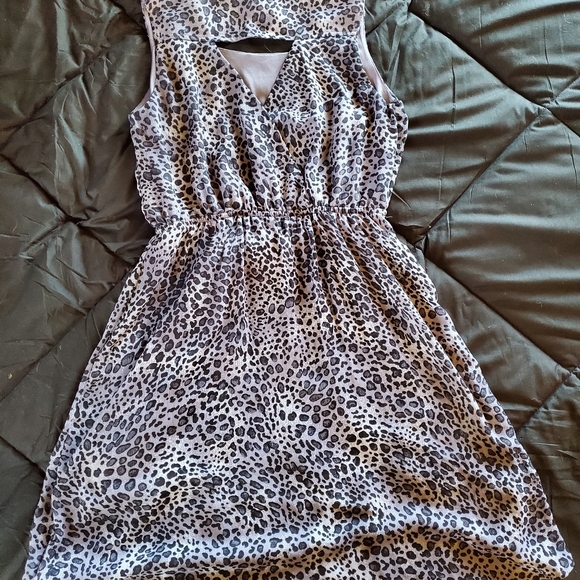 High low leopard print dress - Picture 3 of 5